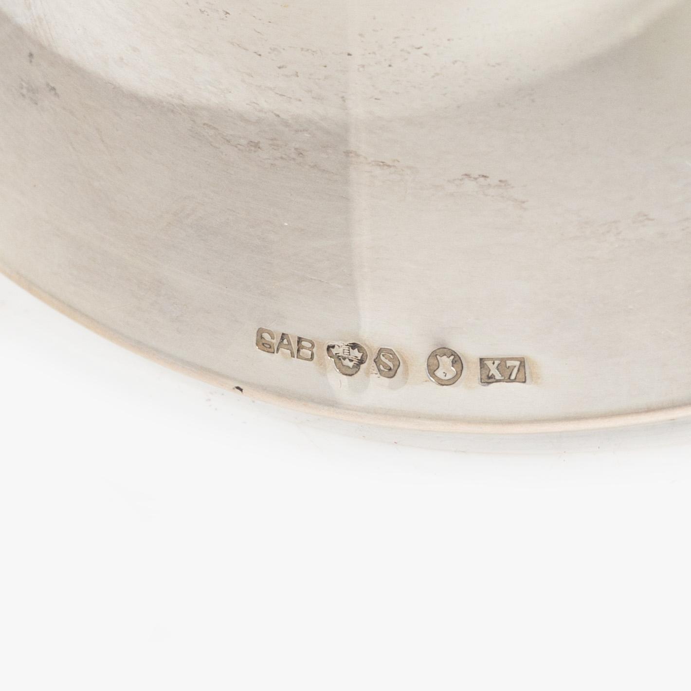 Trophies, 4 pcs, silver, including GAB and CG Hallberg, 20th century.