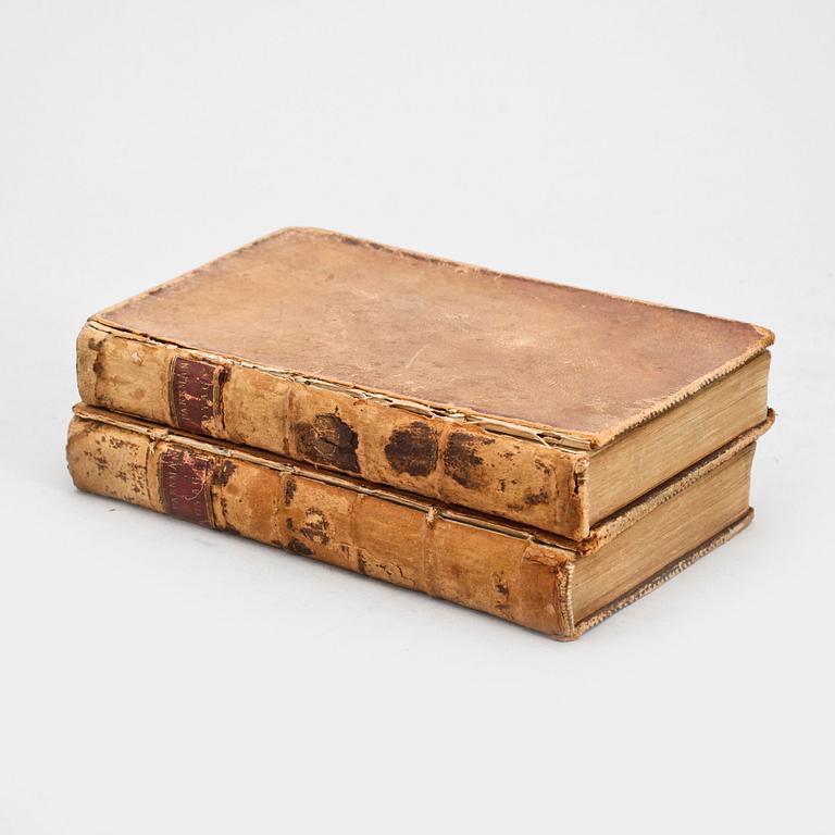 BOK, 2 vol, "A voyage to The Cape of Good Hope...round the world..." av A. Sparrman, Perth 1789.