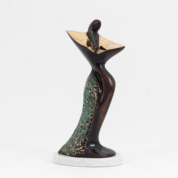Stan Wys, sculpture, bronze, signed. Numbered 1/8. Dated 2010.