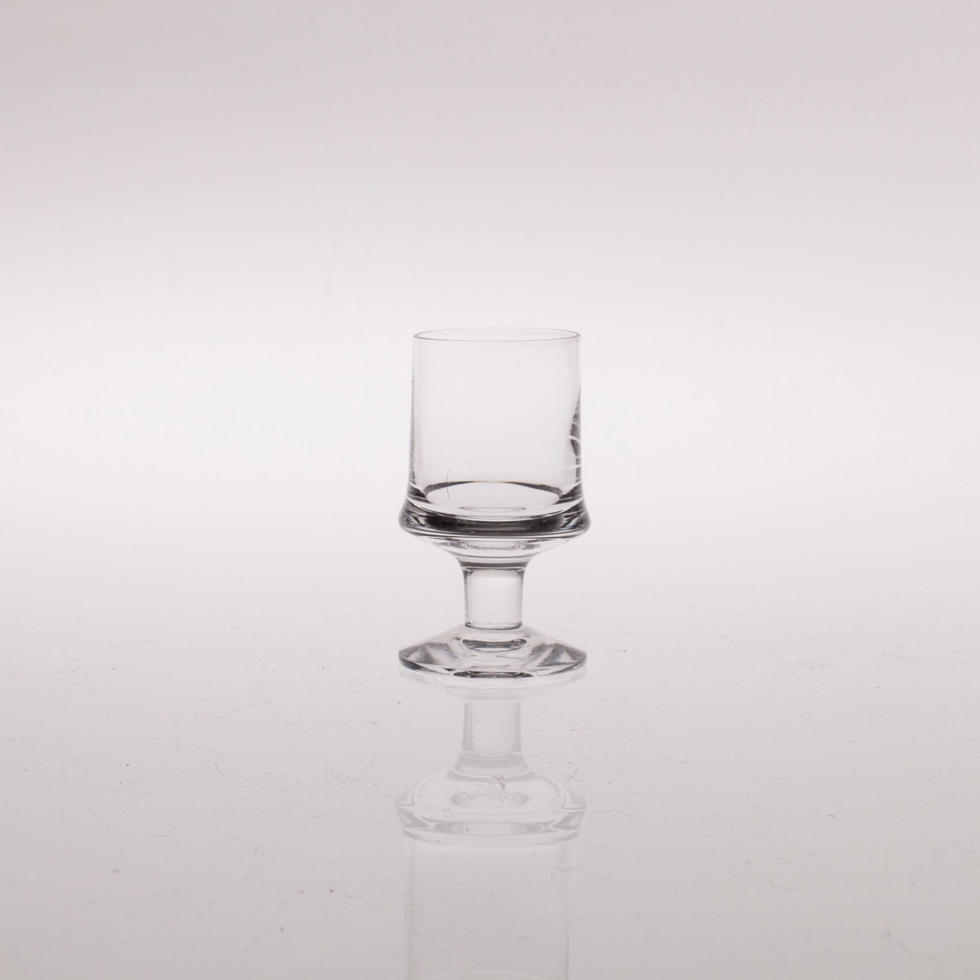 GLASSERVIS, 50 delar, "Marski" Tapio Wirkkala, Iittala 1900-talets slut.