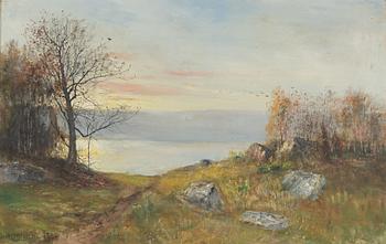 Olof Hermelin, Skymningslandskap.