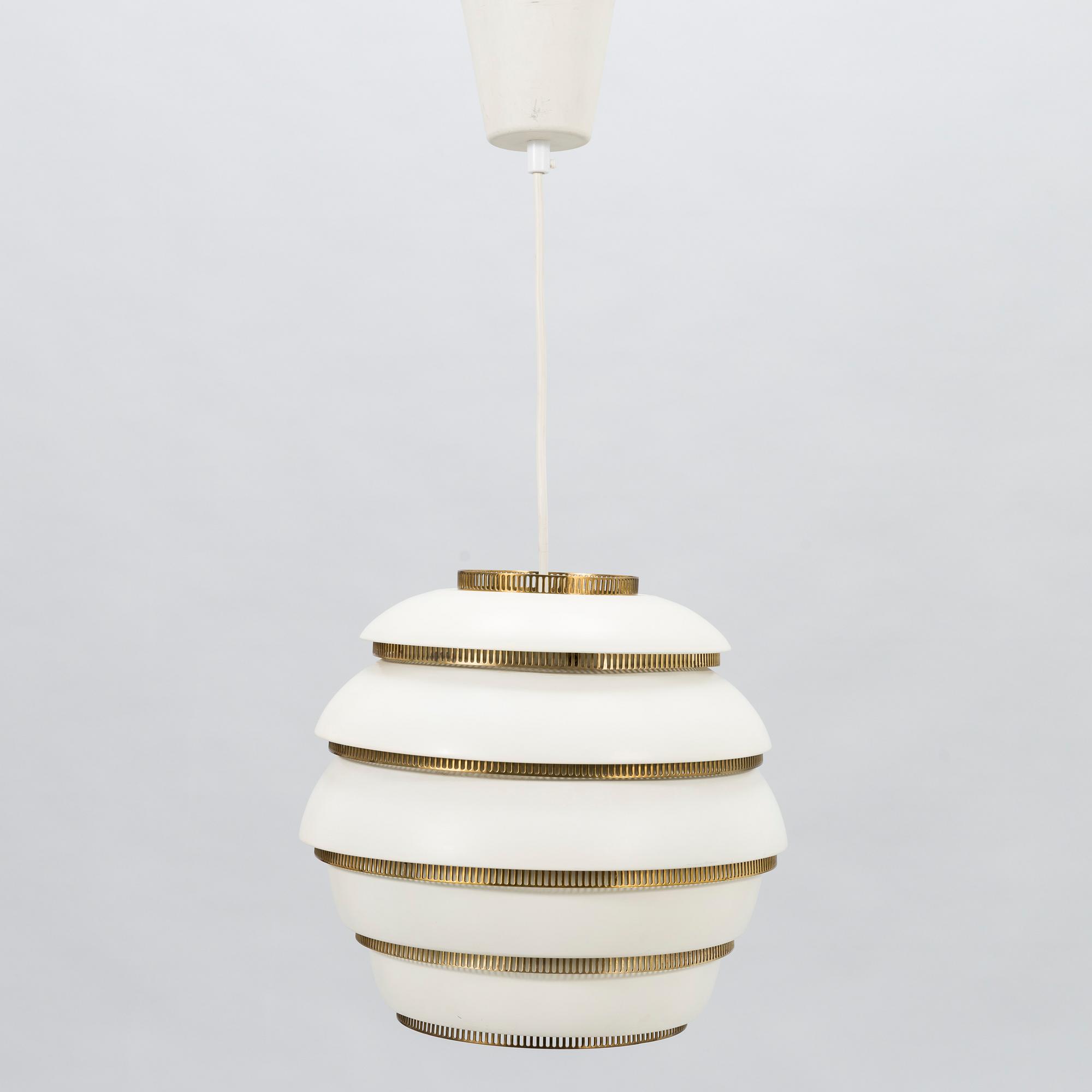 ALVAR AALTO, KATTOVALAISIN, malli A331, "Mehiläispesä", Valaistustyö.