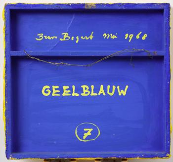 Bram Bogart, "Geelblauw".