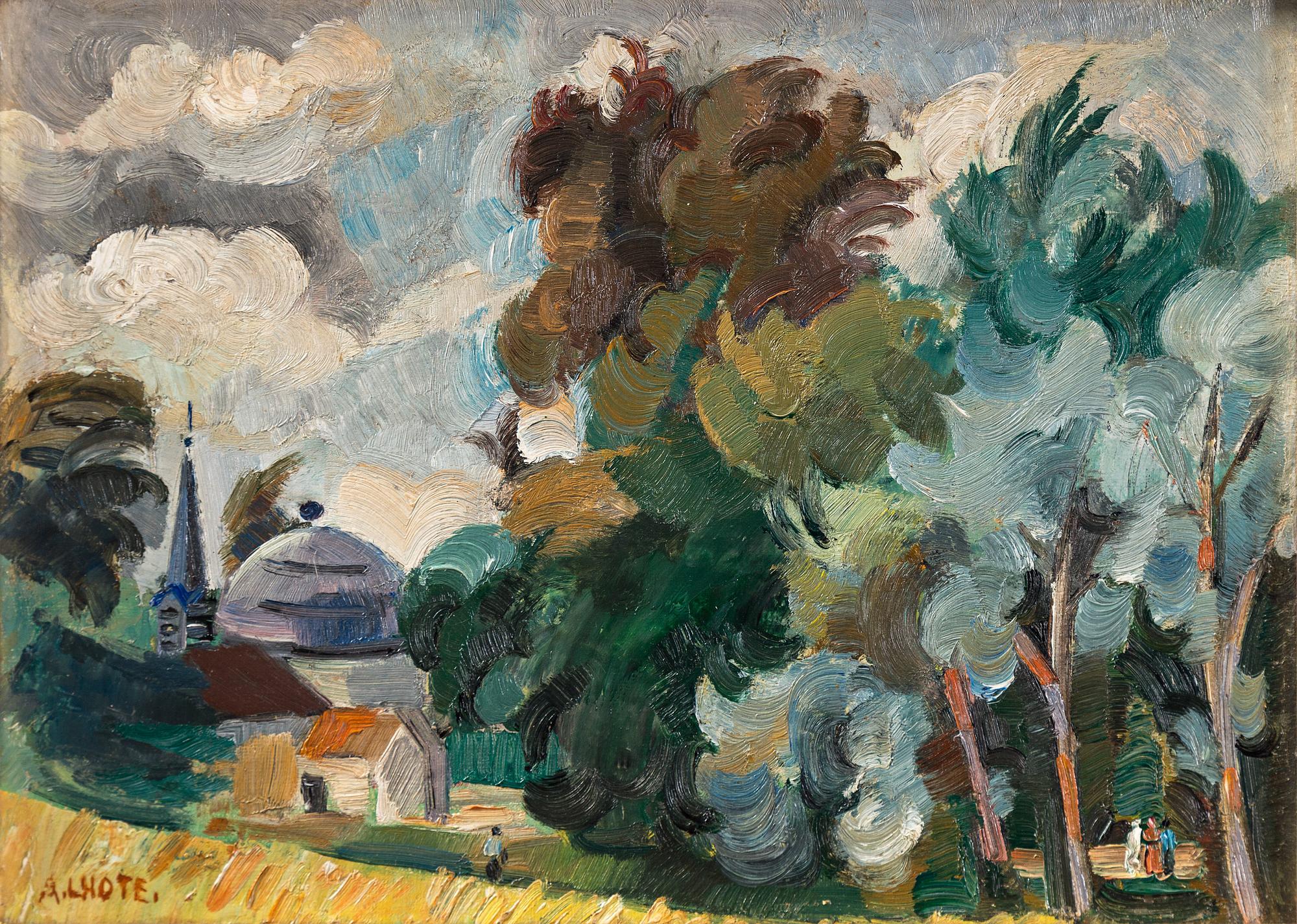 André Lhote, "Dame des Anges/Le Raincy".