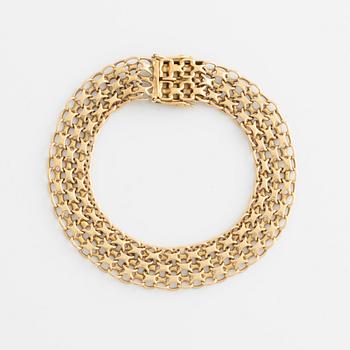 Bracelet, x-link, 18K gold.
