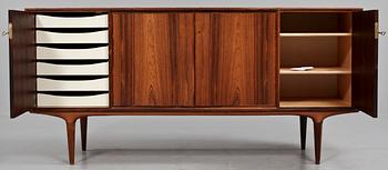 SIDEBOARD, "Cortina", Svante Skogh, Seffle Möbelfabrik, 1900-talets andra hälft.