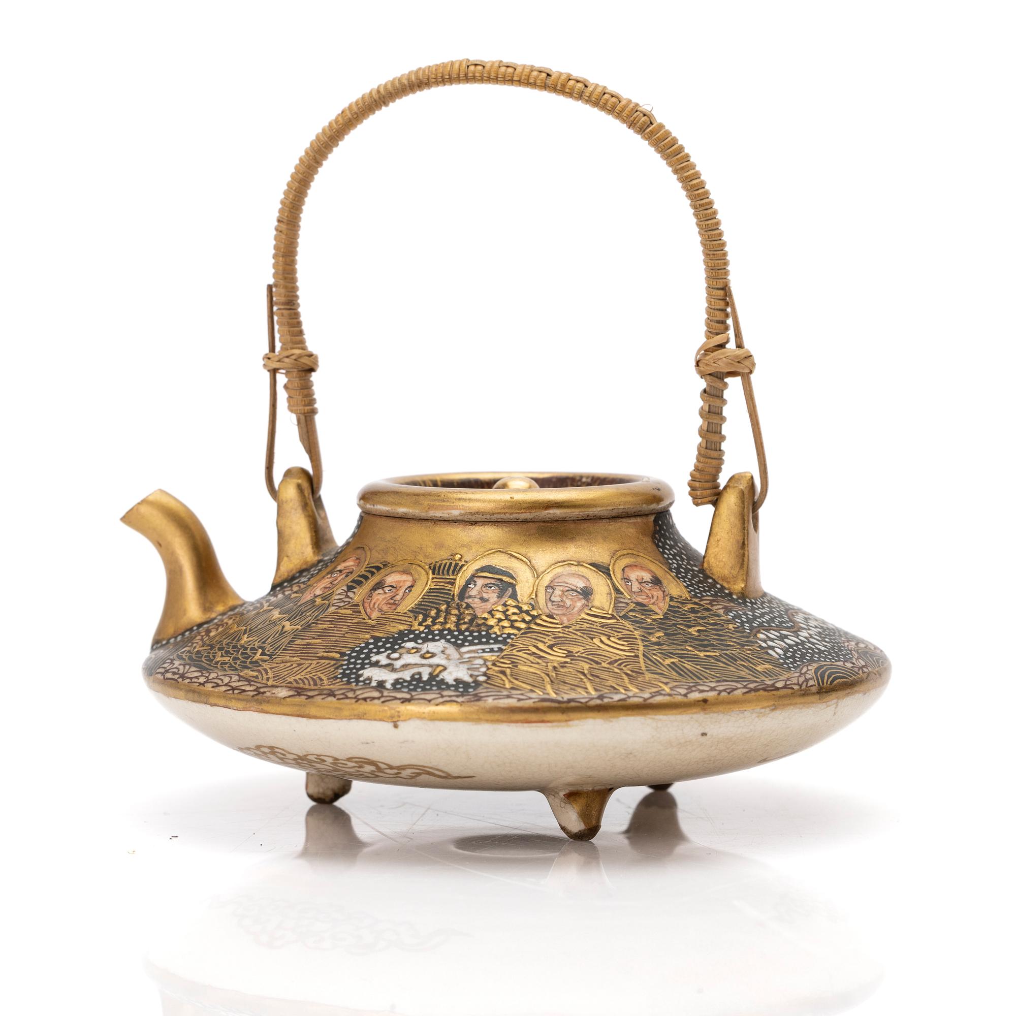 Tekanna, satsuma, Japan, Meiji (1868-1912).