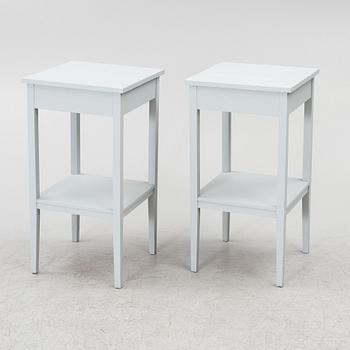 A pair of nightstands, 20th century.
