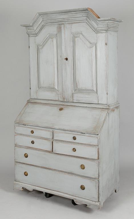 SNEDKLAFFSKÅP, barock, 1700-tal.