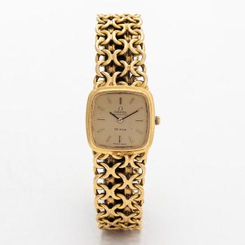 Omega, De Ville, armbandsur, 22 x 22 mm.