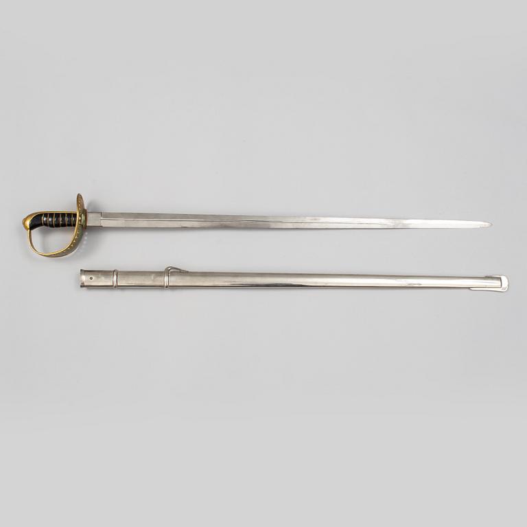 A Swedish cavalry sabre 1893 pattern.