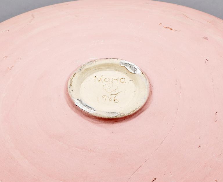 MARIE LOUISE EKMAN, tillskriven, keramik, sign o dat 1986.