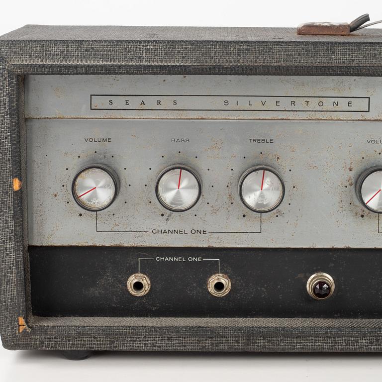 Sears, Silvertone, guitar amplifier, model 1495, USA 1960s.