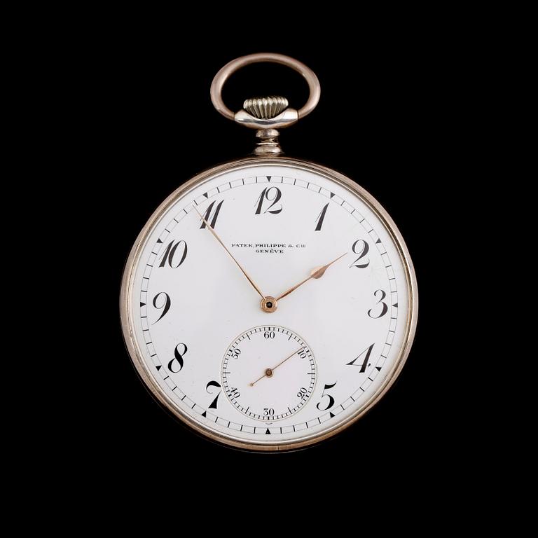 FICKUR, silver, Patek, Philippe & Cie, Genève, 1911.