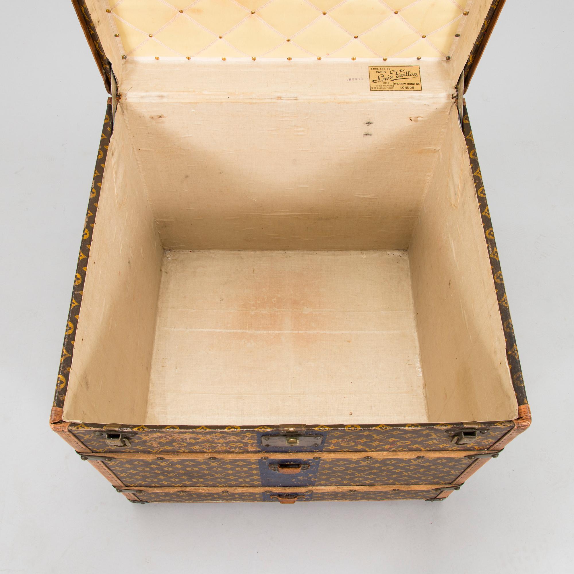 Louis Vuitton, resekoffert, tidigt 1900-tal.