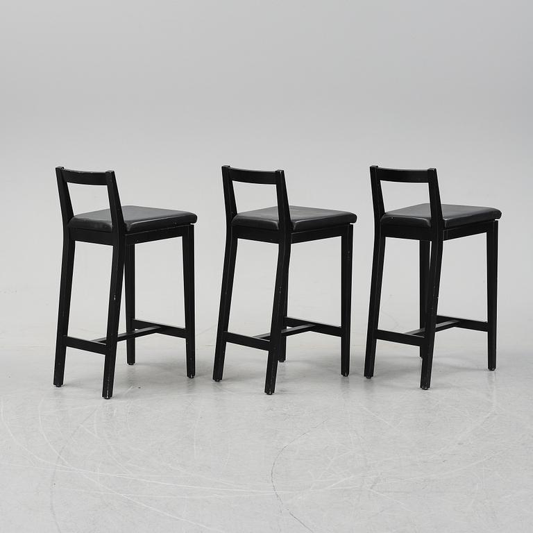 Marit Stigsdotter, barstolar. 3 stycken, Allegro, Stolab.