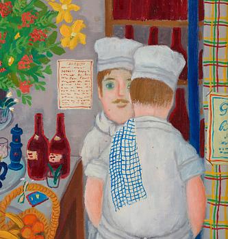 Lennart Jirlow, På bistron.