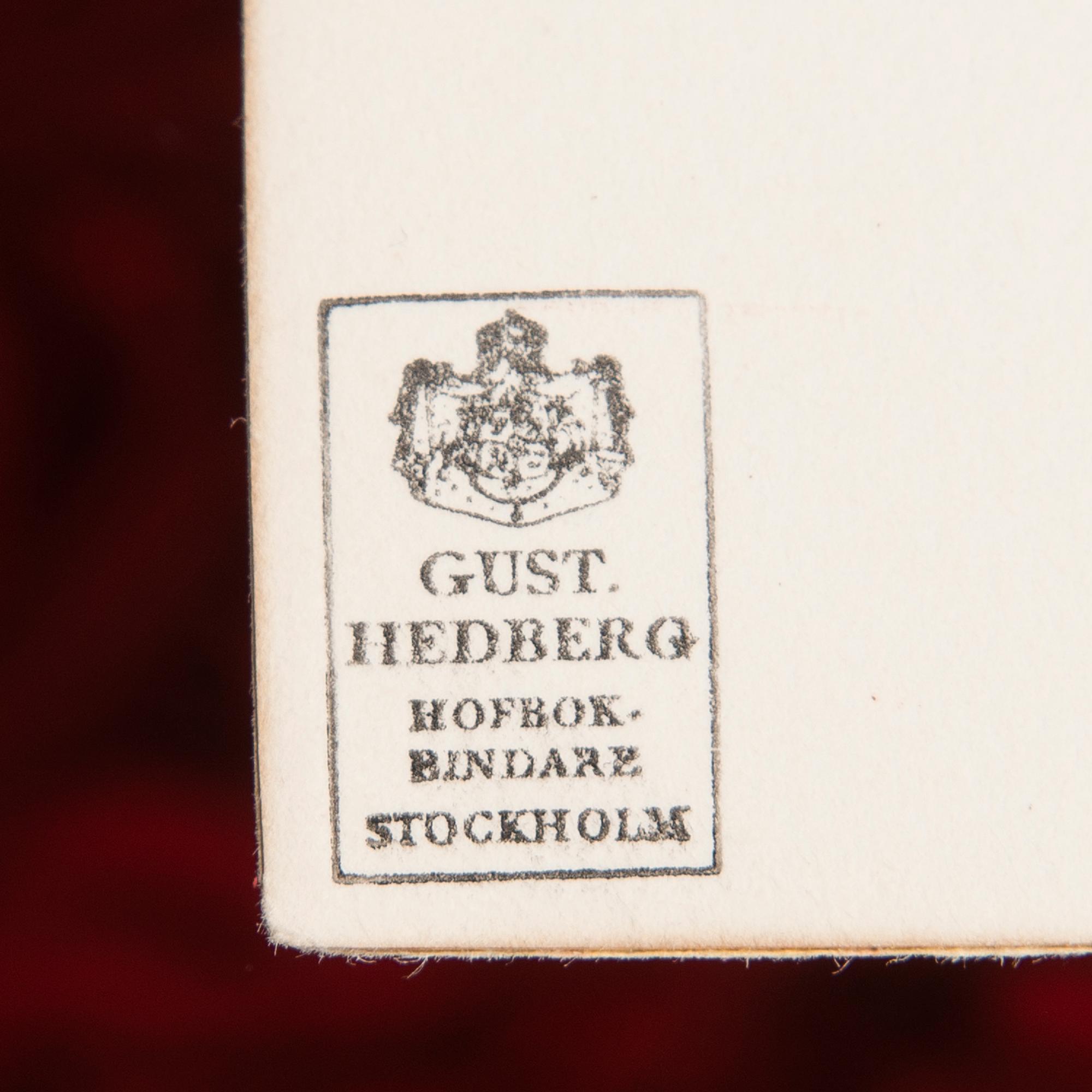 BOK, 3 vol, "Svenska fåglar", von Wright, M,W & F, Handkolorerade bibliofilutgåva, numerad nr 5, 1925.