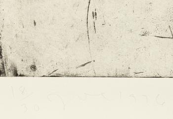 Jim Dine, "A Nurse", from Eight Sheets from an Undefined Novel.