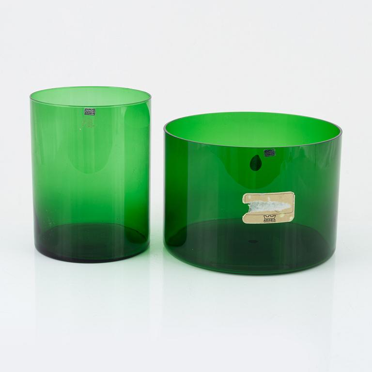 Vaser och skålar, 12 st, Arabia, Finland.