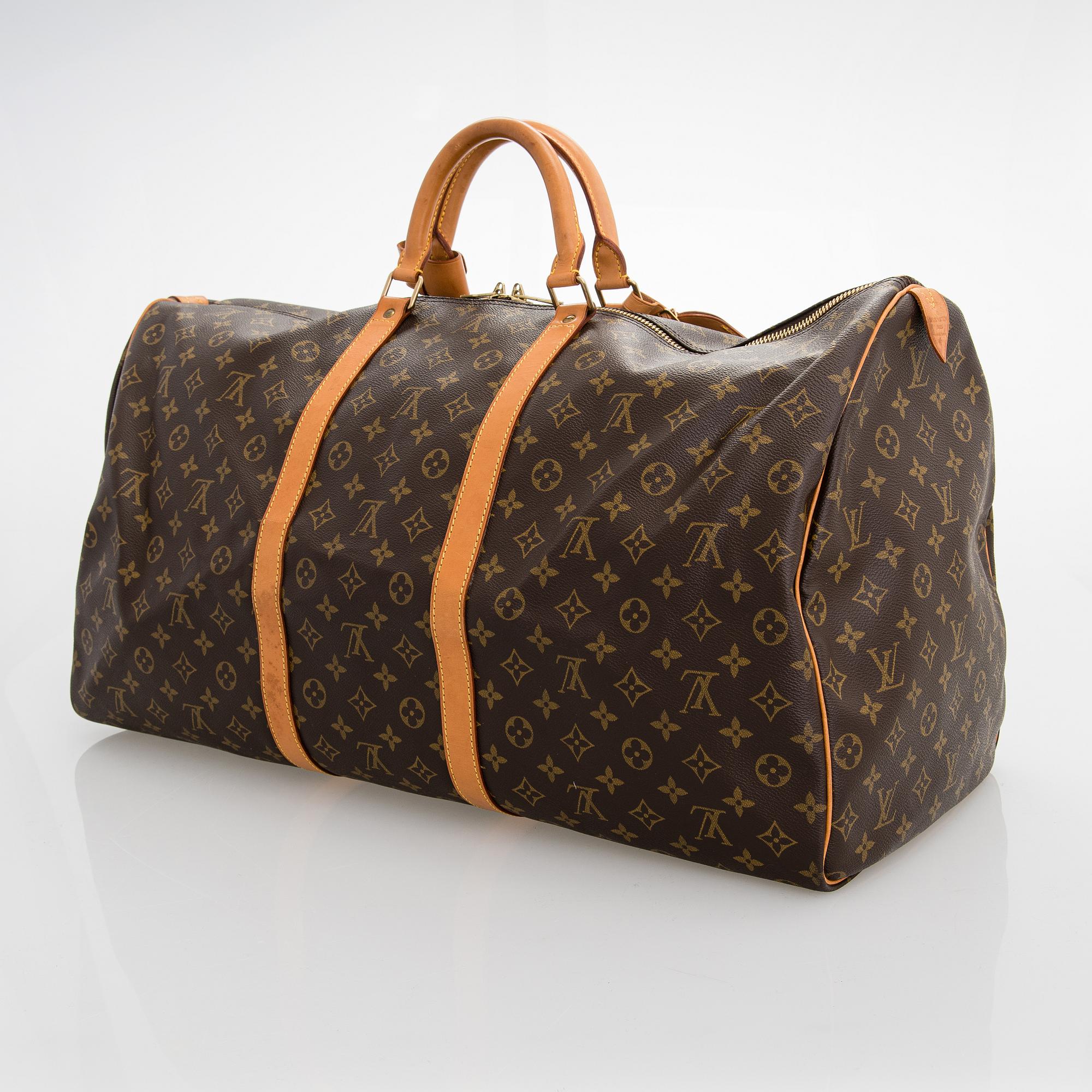 Louis Vuitton, A Monogram Canvas 'Keepall 60' Bag.