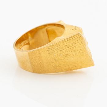 Björn Weckström, a ring, 18K gold, Finland 1979. For Lapponia.