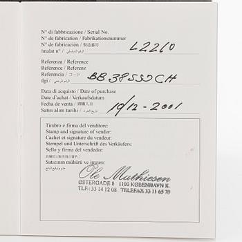 Bulgari, chronograph, wristwatch, 38 mm.