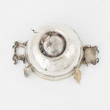 Four pieces of Sami silver, 19th-20th Century.