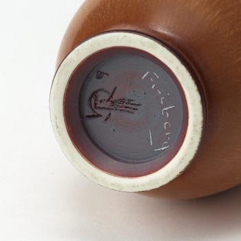 BERNDT FRIBERG, vas av stengods, Gustavsbergs studio 1960.