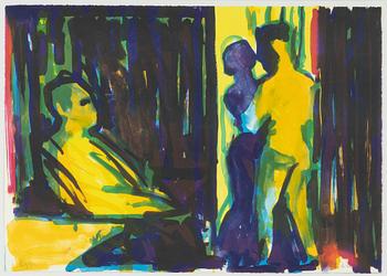 Peter Dahl, Composition with figures.