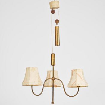 Josef Frank, taklampa, modell G 2444, Firma Svenskt Tenn, 1940-tal.