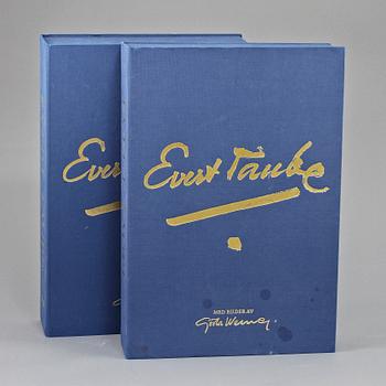 GÖSTA WERNER, 14 st, färglitografier i två kassetter.