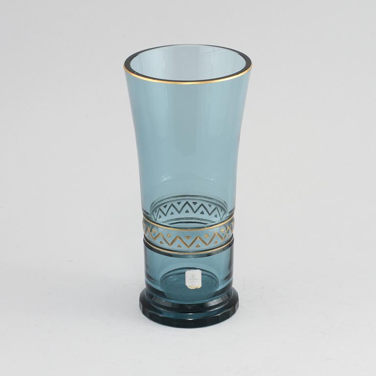 VAS, glas, Elis Bergh, Kosta, 1900-talets första hälft.