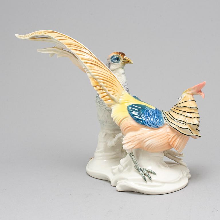 A porcelain figurine by Karl Ens, Germany.