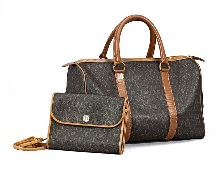 A 1980s speedy bag and shoulder bag by Christian Dior.