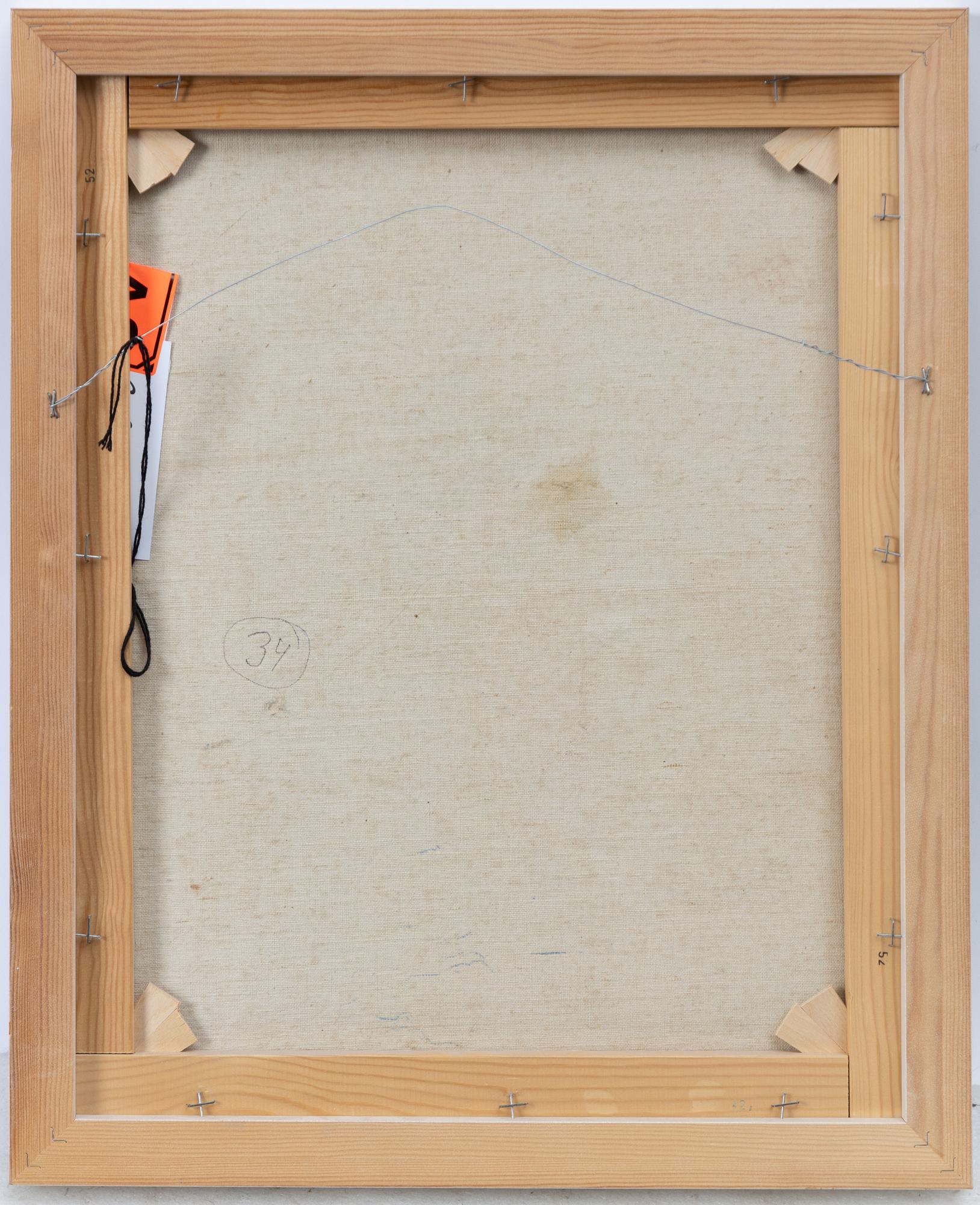 Berthold Adolfsson, Self-portrait.