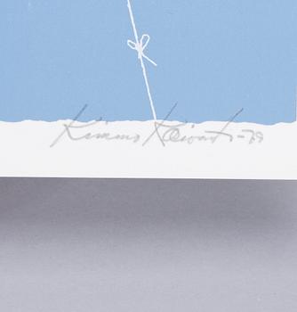 KIMMO KAIVANTO, 25 blad, färglitografi, signerade och daterade -79, numrerade.