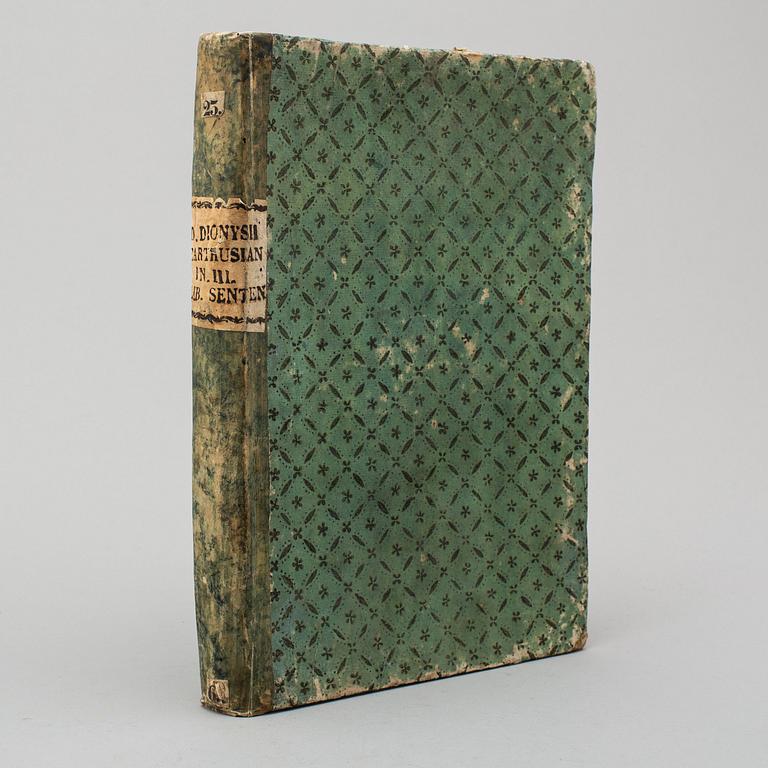 BOOK, Printed at Venice in 1584.