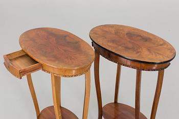 A pair of Neo-Rococo side tables later part of the 20th century.