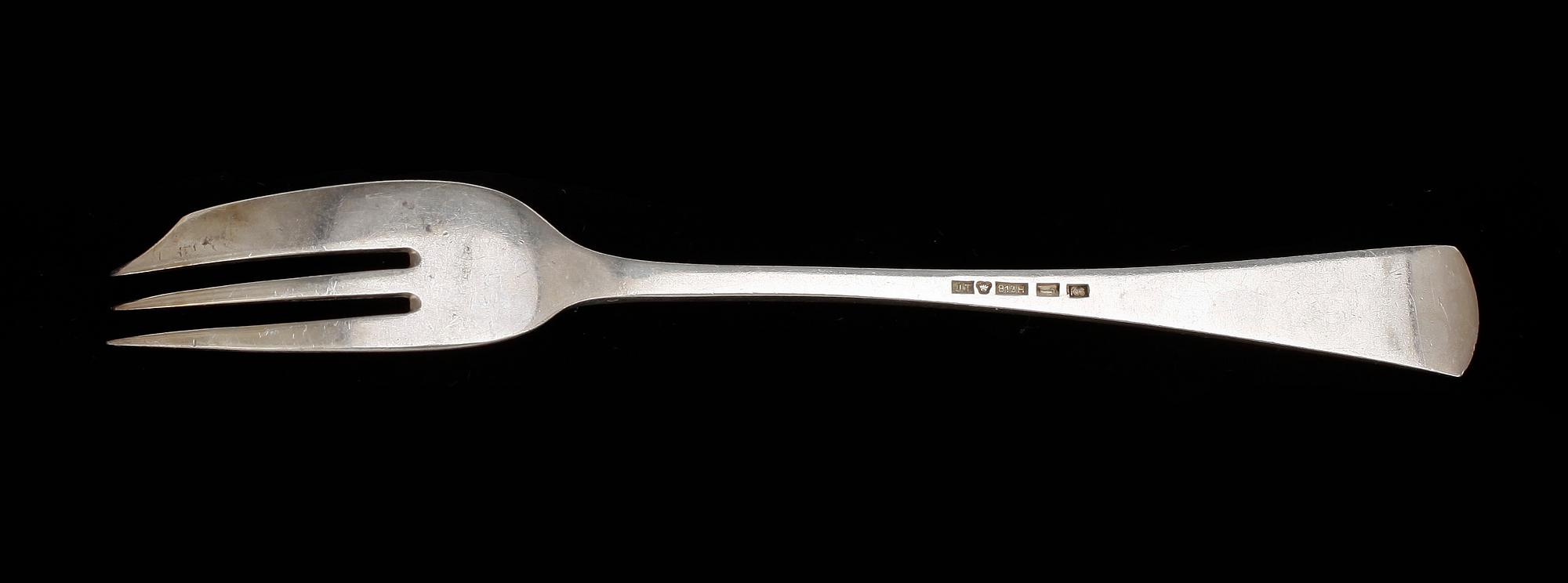 TÅRTGAFFLAR, 11 st, silver, Helsingfors, Finland, 1939. Vikt ca 264 g.