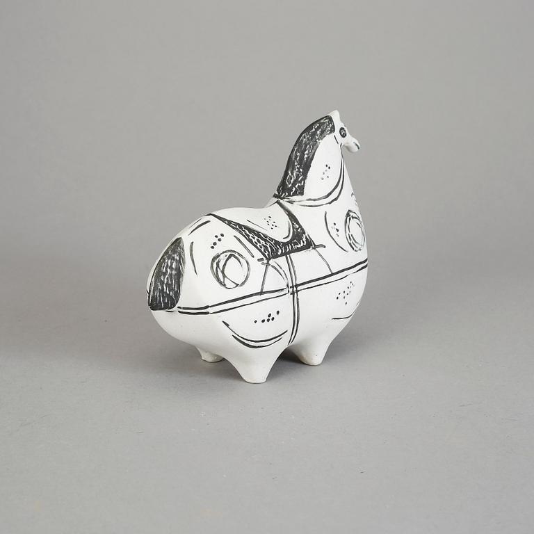 FIGURIN, stengods, "Springare", Stig Lindberg, Gustavsbergs Studio. Tillverkad mellan åren 1952-1972.