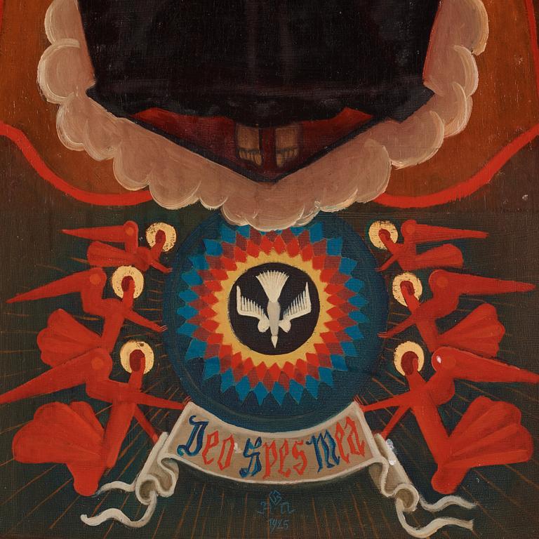 Gösta Adrian-Nilsson, "Deo spes mea".