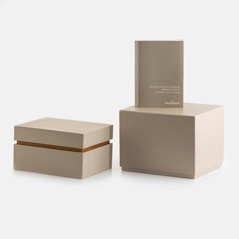 Jaeger-LeCoultre, Reverso Duetto, armbandsur, 21 x 28,5 (33) mm.