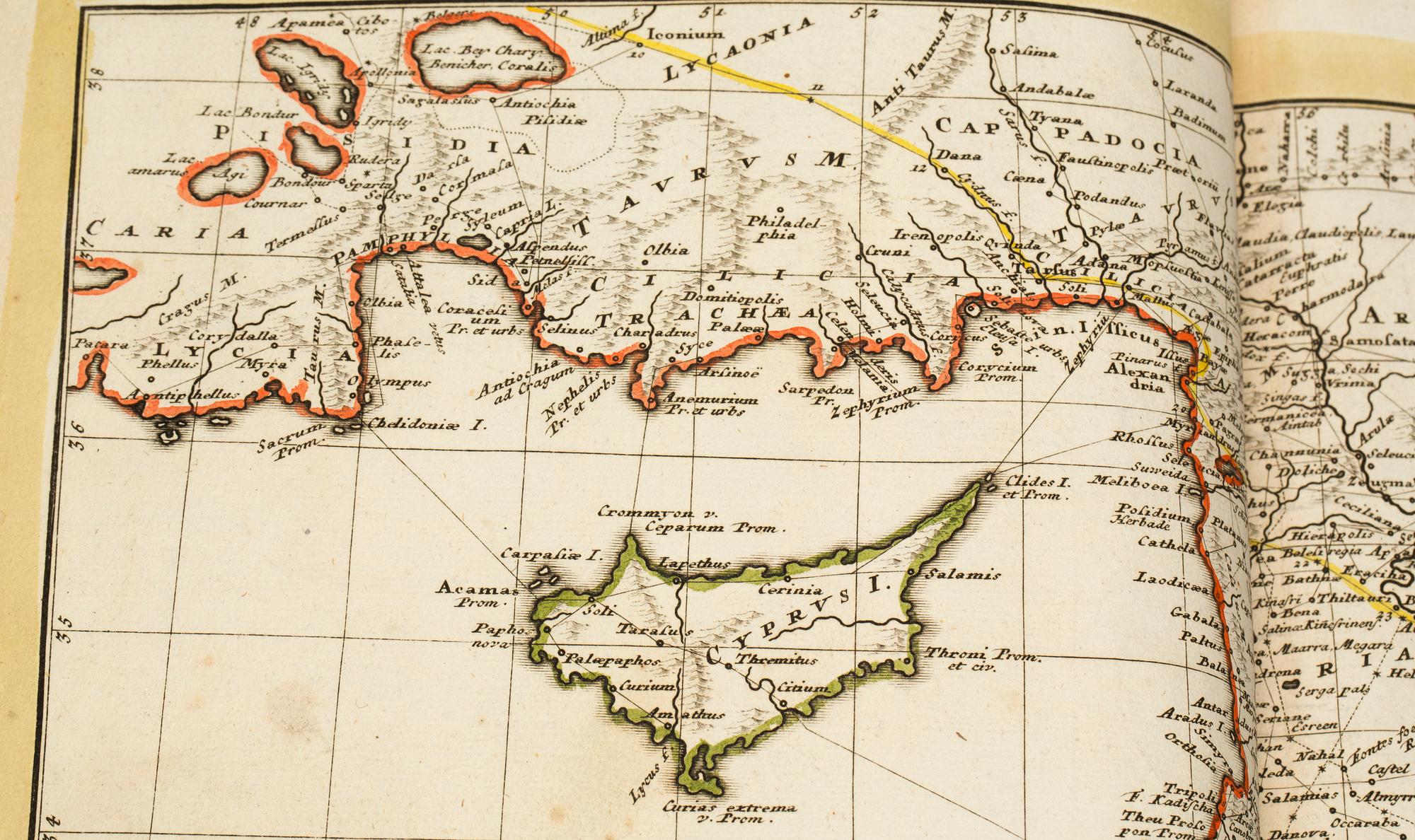 ATLAS, Homann Heir's (vol III) Nürnberg, efter Hasius, 1700-tal., "Historiae universalis politicae ....".
