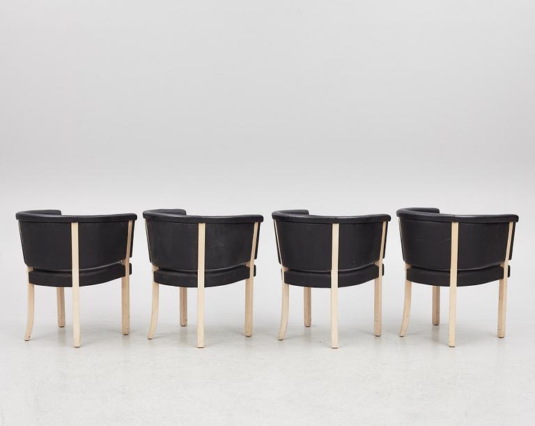 Åke Axelsson, a set of four 'Riksdagen' chairs, Gärsnäs 2008.