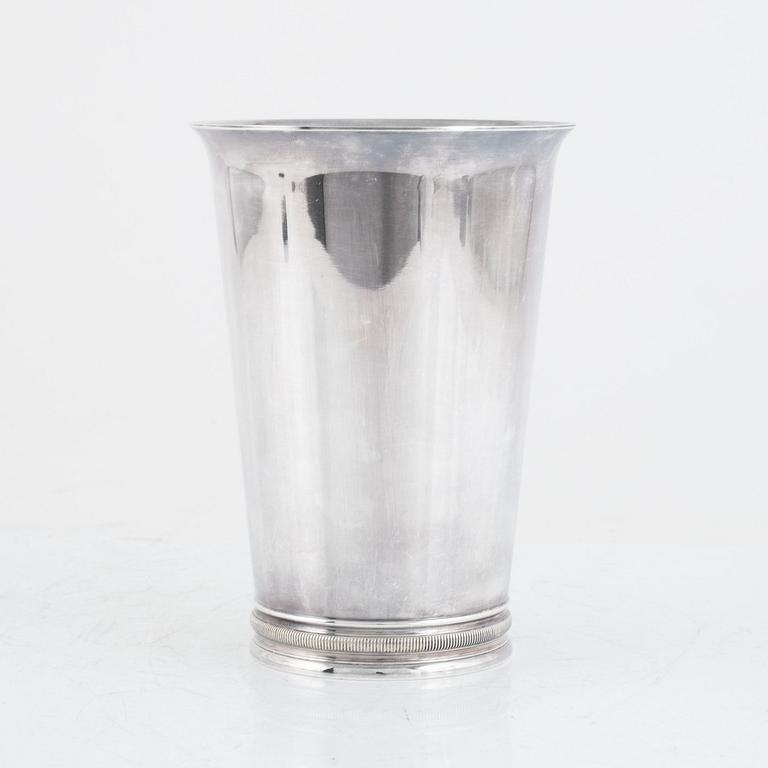 GAB, bägare / vas, sterlingsilver, Stockholm 1936.