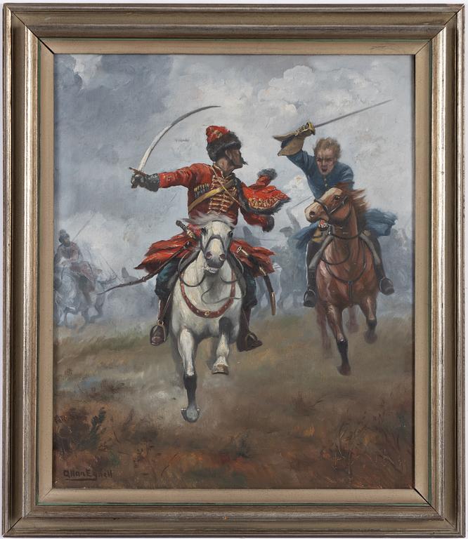 Allan Egnell, En karoliner i strid.