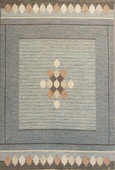 INGEGERD SILOW,a flatweave carpet ca 242 x 159 cm.