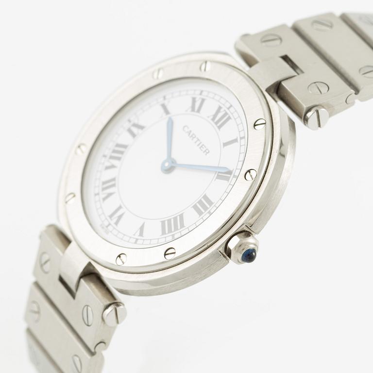 Cartier, Santos VLC, wristwatch, 32.5 mm.