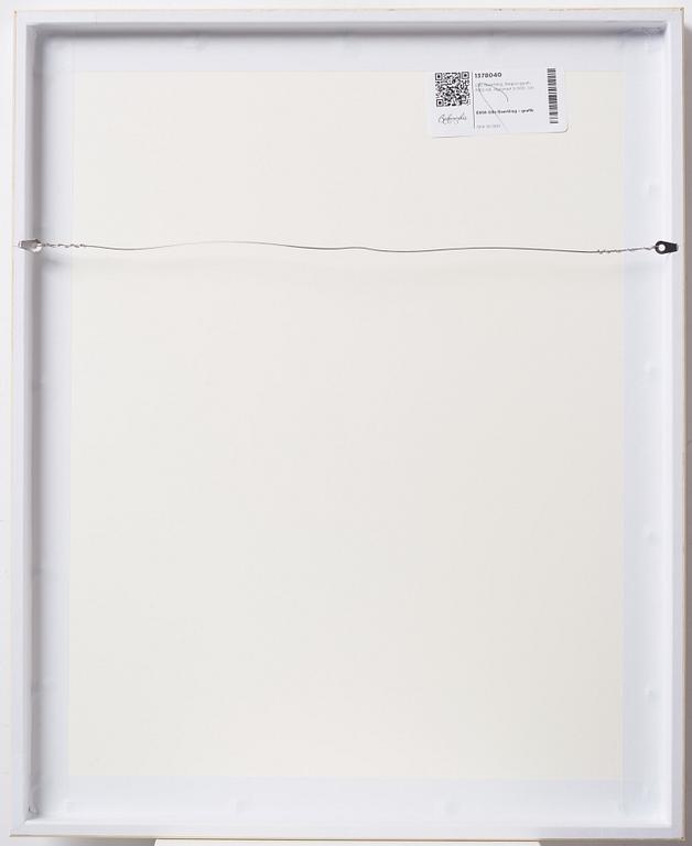 Olle Baertling, silkscreen in colours, 1965-68, signed 3/300.